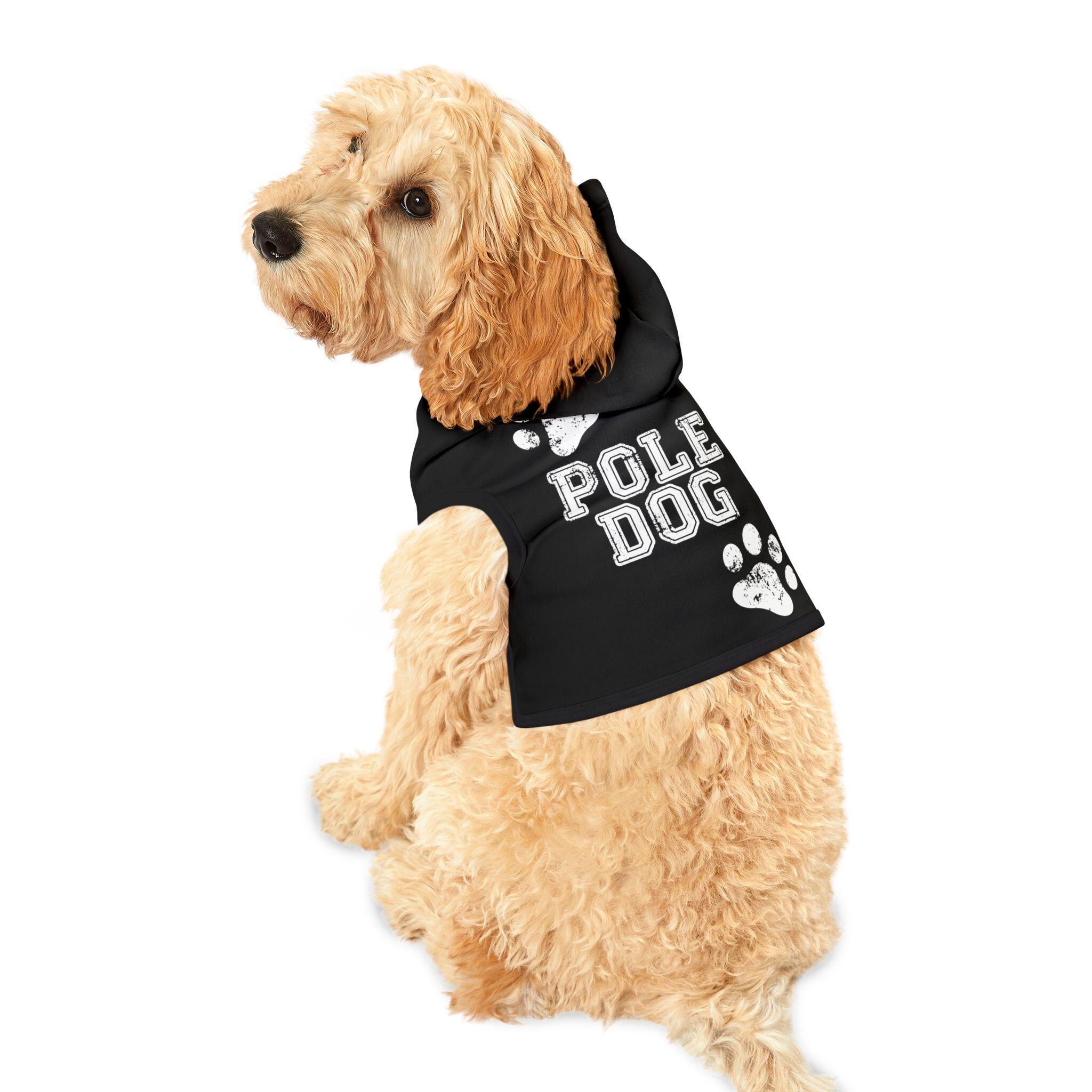 Pole Dog Pet Hoodie – Black