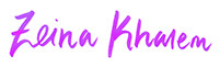 Zeina Khalem Signature